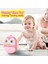Roly Poly Bebek Oyuncakları 6 Ila 12 Ay, Karın Zamanı Wobbler Oyuncaklar, Penguen Tumbler Wobbler Oyuncakları Bebek Oğlan Kız Için Hediyeler Pembe (Yurt Dışından) 5