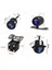 12V Tarzı No.3 Boyutu Dikiz Kamerası Geri Vites Oto Park Ters Dikiz Kamera Işık Gece Görüş Araba Arka Görüş Kameraları Su Geçirmez 4 LED Kamera (Yurt Dışından) 5