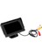 Altın Byncg Araba Dikiz Kamerası 4.3 Inç Masa Monitörü ile Tft Ayna Park Ters Yedekleme Sistemi Için Gece Görüş Su Geçirmez (Yurt Dışından) 4
