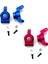 2 Adet Remo Taşıyıcılar Saplama Aks Arka 1/16 Smax 1621 1625 1631 1635 1651 1655 Araç Modelleri Rc Araba Yükseltme Parçaları Kırmızı (Yurt Dışından) 5