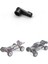 Metal Servo Kol Servo Korna Wltoys 144001 144002 124016 124017 124018 124019 Rc Araba Yükseltme Parçaları, Titanyum (Yurt Dışından) 5