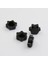 4 Adet Alüminyum Jant Göbeği Kapağı Anti-Toz Kapağı 17MM Altıgen Somun 1/8 Rc Araba Için, Siyah (Yurt Dışından) 2