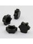 4 Adet Alüminyum Jant Göbeği Kapağı Anti-Toz Kapağı 17MM Altıgen Somun 1/8 Rc Araba Için, Siyah (Yurt Dışından) 4