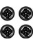 4 Adet On-Road Araba Lastik Lastik Jant Lastiği Hsp Hpı Sakura D5 Kyosho Tamiya TT01 TT02 XV01 1/10 Rc Araba Yükseltme Parçaları, 2 (Yurt Dışından) 2