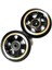 4pcs Pirinç 1.0 Beadlock Wheel Jant Tekerlek Hub Monsefe Ağırlık Eksenel SCX24 1/24 Rc Paletli Araba Yükseltmeleri Parçalar, Siyah (Yurt Dışından) 9
