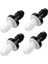4 Adet Çek Valf 3/8 Inç 10 mm Abs Plug-In Çek Valf Akaryakıt Su Gaz Hava Tek Yönlü Çek Valf Sıvılar Için (Yurt Dışından) 1