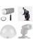 Godox H200R AK-R11 Yuvarlak Flaş Kafası Için Uyumlu Kubbe Difüzör Godox V1 Flaş Serisi V1-S V1-N V1-C AD200 Pro AD200 (Yurt Dışından) 4