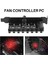Pc 8 Kanal Fan Hub Soğutma Fanı Hız Kontrol Cihazı Cpu Kasası Için HDD VGA Pwm Fan Pcı Braketi Güç 12 V Fan (Sata) (Yurt Dışından) 4