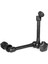 Sihirli Kol 11 Inç Eklemli Kol Sıcak Ayakkabı Montajlı Sihirli Sürtünme ve Dslr Kamera Için 1/4 Inç Tripod Vidası Monitör LED LCD Işıklar Dv Monitör Flaş Işıkları Mikrofon (Yurt Dışından) 1