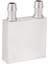 Birincil Alüminyum Alaşımlı Su Soğutma Bloğu 40X40MM Sıvı Su Soğutucu Isı Emici Sistemi Gümüş Pc Laptop Cpu Için Kullanın (Yurt Dışından) 2