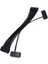 24PIN Çift Psu Güç Uzatma Kablosu Pc Üç Güç Kaynağı Senkronizasyon Kablosu Konektörü 12,6 Inç / 32 cm (Yurt Dışından) 1