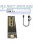 M.2 Ngff Usb3.0 Tip-C Dönüşüm Kartı Sata Katı Hal Diskten Seri Bağlantı Noktasına Mobil Depolama Dönüşüm Kartı (Yurt Dışından) 2