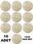 15 cm Supla Levha Naturel Ham Mdf Ahşap 3mm (10 Adet) 1