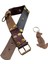 Köpek boyun tasması hakiki deri siyah kahverengi genişlik:3cm boyun ölçüsü:S.27-35cm ayarlamalı dog collar T1-20 1