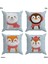 Bebek Çocuk Odası Yastıklı Kırlent Kılıf 2'li DS79 30X30 cm 2