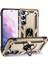 Samsung Galaxy S23 Için+ Düşüş Geçirmez Askeri Sınıf Vaka Yüzüğü Kickstand Tasarım Pc+ Tpu Geri Kapak-Sold (Yurt Dışından) 1
