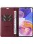 Samsung Galaxy A23 5g (Global VERSIYON)/4G/F23 5G/M23 5G/M13 4g Manyetik Kapatma Stand Telefon Flip Deri Cüzdan Kapak Şişesi Kırmızı (Yurt Dışından) 2