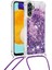 Samsung Galaxy A34 5g Sıvı Hızlı ve Şok Geçirmez Tpu Kapak Mor/kalpli (Yurt Dışından) 2