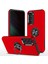 Samsung Galaxy S23+ Rotasyon Yüzüğü Kickstand Bırak-Kötü Kılıf Sabit Pc+ Yumuşak Tpu Çift Katman Koruması Telefon Kapak-Kırmızı (Yurt Dışından) 1