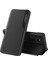 Samsung Galaxy S23 Ultra Koruyucu Kılıf Anti-Fall View Pencere Folio Flip Cover Stand-Black Için Pu Deri Telefon Kılıfı (Yurt Dışından) 1