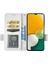Samsung Galaxy A14 5g/4g Litchi Doku Telefon Kapağı Şok Geçirmez Pu Deri Deri Manyetik Toka Telefon Kılıfı Stand Cüzdan-White (Yurt Dışından) 2