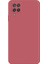 Samsung Galaxy A12 Için Cep Telefonu Geri Kapağı, Mikrofiber Astar Kırmızı ile Düz Kenar Ka Tpu Telefon Kılıfı (Yurt Dışından) 1