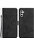 Samsung Galaxy A13 5g Için Cilt Dostu Telefon Kapağı Standı, Anti-Fall Retro Style Pu Deri Flip Telefon Cüzdan Case-Black (Yurt Dışından) 1