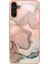 Samsung Galaxy A34 Için 5g Bırak-Kötü Elektrokaplatma Çerçevesi Tpu Kapak 2.0mm Imd Mermer Desen Cep Telefonu Vaka Pink (Yurt Dışından) 2