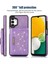 Samsung Galaxy A04 4g (164.4 x 76.3 x 9.1 MM)/A04S 4g (164.7 x 76.7 x 9.1 Mm) Rfıd Engelleme Şok Geçirmez Kılıf Pu Deri Tpu Telefon Kapağı Kiraplı Tple ile (Yurt Dışından) 2