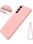 Samsung Galaxy A14 5g Case Anti-Slatch Sıvı Silikon Telefon Kapağı Strap-Pink ile (Yurt Dışından) 1