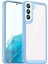 Samsung Galaxy S23+ Tpu+ Tpu+ Akrilik Hibrid Telefon Kılıfı Şok Geçirmez Koruyucu Koruyucu Arka Kapak-Mavi (Yurt Dışından) 1