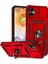 Samsung Galaxy A04 4g (164.4 x 76.3 x 9.1 Mm) Için Arka Kasa, Slayt Kamera Koruyucu Tasarım Dayanıklı Pc+Tpu Koruyucu Telefon Kapağı Metal Ring Kickstand-Red ile (Yurt Dışından) 1