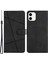 Samsung Galaxy A04 4g (164.4 x 76.3 x 9.1 Mm) Telefon Kılıfı Cüzdan Çılgın At Dokusu Pu Deri Kapak Stand Stand Strap-Black (Yurt Dışından) 1