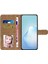 Samsung Galaxy A04 4g (164.4 x 76.3 x 9.1 Mm) Telefon Kılıfı Cüzdan Çılgın At Dokusu Pu Deri Kapak Stand Stand Strap-Black (Yurt Dışından) 2