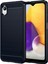 Samsung Galaxy A23E/A22E Karbon Fiber Doku Için Parmak Izi Önleme Önleme Önleme Aracı Tpu Fırçalanmış Yüzey Koruyucu Kapak-Mavi (Yurt Dışından) 1