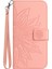 Samsung Galaxy A04 4g (164.4 x 76.3 x 9.1 Mm) HT04 Düşme Koruması Cilt Touch Pu Deri Telefon Kılıfı Baskılı Ayçiçeği Stand Cüzdan Kapağı El Strap-Işık Pembe (Yurt Dışından) 2