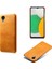 Samsung Galaxy A23E Için Buzağı Dokulu Pu Deri Kaplamalı Pc Koruyucu Kapak Şok Geçirmez Telefon Geri Dönüş (Yurt Dışından) 2