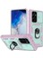 Samsung Galaxy NOTE20 Için Ultra 5g Koruyucu Telefon Kasası Kickstand Card Tutucu Sürgülü Kameralı Kapak Yeşil/pembe (Yurt Dışından) 1