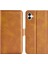 Samsung Galaxy A04 4g (164.4 x 76.3 x 9.1 Mm) Dokulu Pu Deri Telefon Kasası Çift Manyetik Toka Folio Flip Flip Stant Standı Cüzdan Sarı (Yurt Dışından) 1