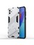 Samsung Galaxy A04 4g (164.4 x 76.3 x 9.1 Mm) Sert Pc+Yumuşak Tpu Kapak Kickstand Anti-Sracratch Telefon Vaka-Beyaz (Yurt Dışından) 1