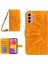 Samsung Galaxy M13 4g Için Manyetik Tokalı Telefon Kılıfı, HT04 Cilt Dostu Baskılı Ayçiçeği Pu Deri Cüzdan Stand Koruyucu Kapak Omuz Kayışı Sarı (Yurt Dışından) 1
