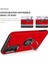 Samsung Galaxy S23 Rotasyon Yüzüğü Kickstand Şok Geçirmez Kılıf Sabit Pc+Yumuşak Tpu Çift Katman Koruması Telefon Kapak-Kırmızı (Yurt Dışından) 2