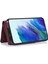 Samsung Galaxy S22+ 5g Cüzdan Tasarım Telefon Kılıfı Giyim Dayanıklı Çoklu Kart Yuvası Deri Kaplamalı Tpu Kapak Kırmızısı (Yurt Dışından) 2
