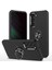 Samsung Galaxy S23 Rotasyon Yüzüğü Kickstand Şok Geçirmez Kılıf Sabit Pc+Yumuşak Tpu Çift Katman Koruması Telefon Kapak Black (Yurt Dışından) 1