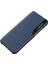 Samsung Galaxy S23 Ultra Koruyucu Kılıf Anti-Fall View Pencere Folio Flip Kapak Stand-Sapfire ile Pu Deri Telefon Kılıfı (Yurt Dışından) 2