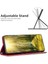Samsung Galaxy A04 4g (164.4 x 76.3 x 9.1 Mm) Için Deri Telefon Kasası, Geometrik Baskılı Pu Deri Standı Manyetik Kart Tutucu Telefon Kapak-Kırmızısı (Yurt Dışından) 2