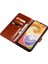 Samsung Galaxy A23 4G/A23 5g (Global Versiyon) Için Idewei (Global Versiyon) Anti-Çizim Pu Deri Flip Stant Cüzdan Kapağı Çılgın At Doku Telefon Koruyucu Case-Brown (Yurt Dışından) 2