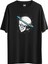 Never Stop Tasarım Dijital Baskılı Regular Relax T-Shirt 1