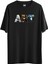 Famous Art Tasarım Dijital Baskılı Regular Relax T-Shirt 1