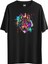 Acid Wolf Tasarım Dijital Baskılı Regular Relax T-Shirt 1